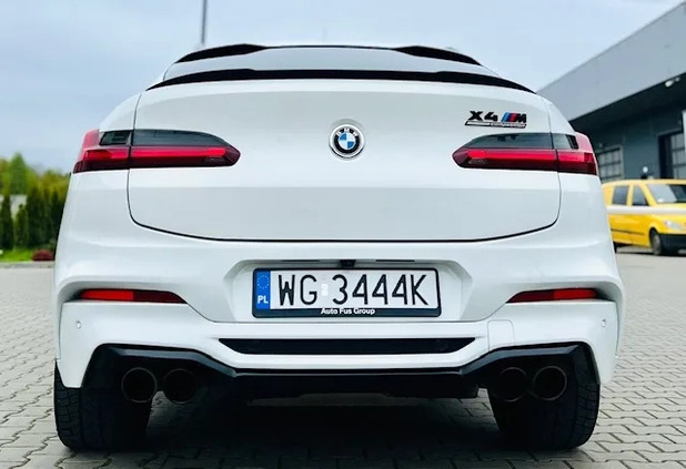 BMW X4 M cena 269000 przebieg: 94000, rok produkcji 2019 z Warszawa małe 154